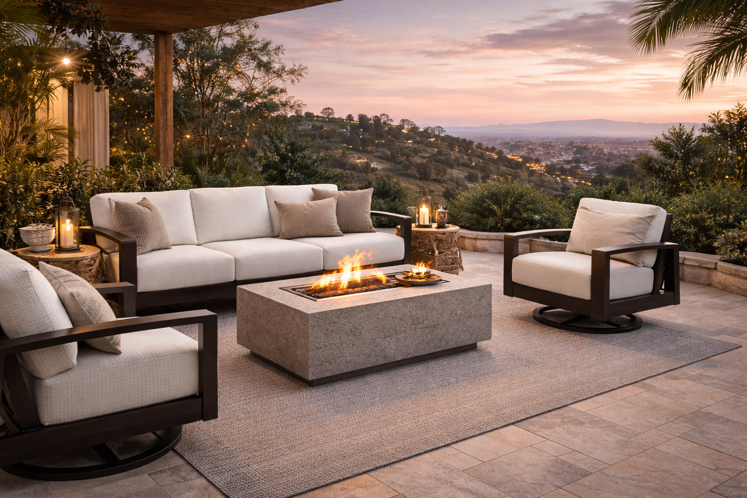 Solana 3 Piece Sofa Set