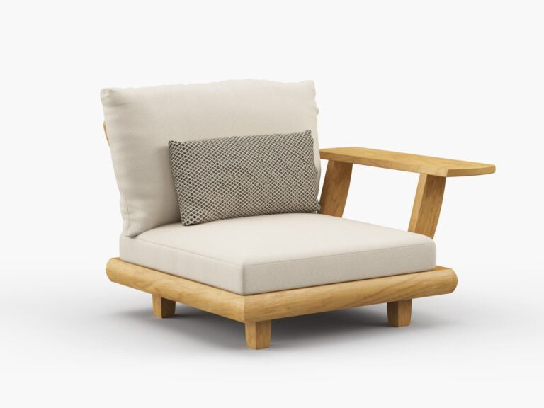 Sorrento 5 Pce Seating Set - Outdoor Teak - - Greathouse