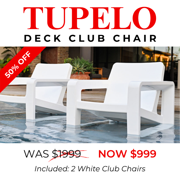 DECK Club Chairs - 50% OFF