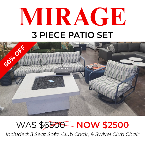 Mirage 3 Pce Set by Tropitone - SAVE 60%