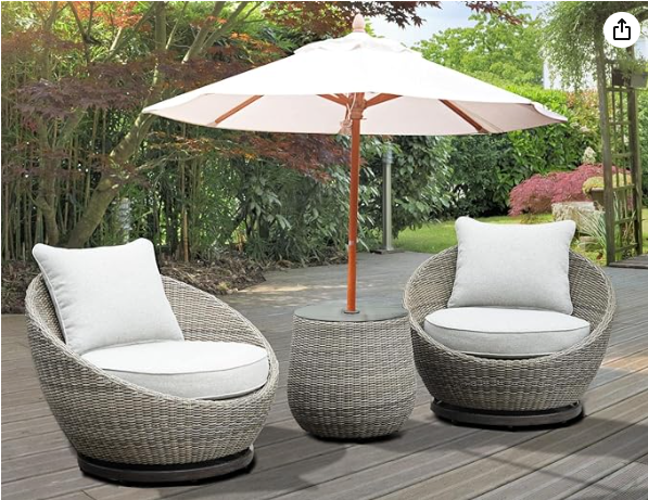 Swivel Bistro Set - 40% OFF