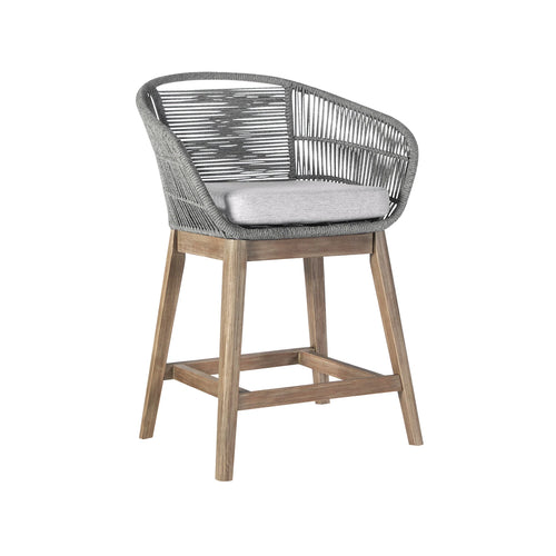 Tutti Frutti Teak Swivel Bar / Counter Stool - - - Greathouse