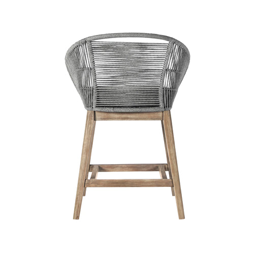 Tutti Frutti Teak Swivel Bar / Counter Stool - - - Greathouse