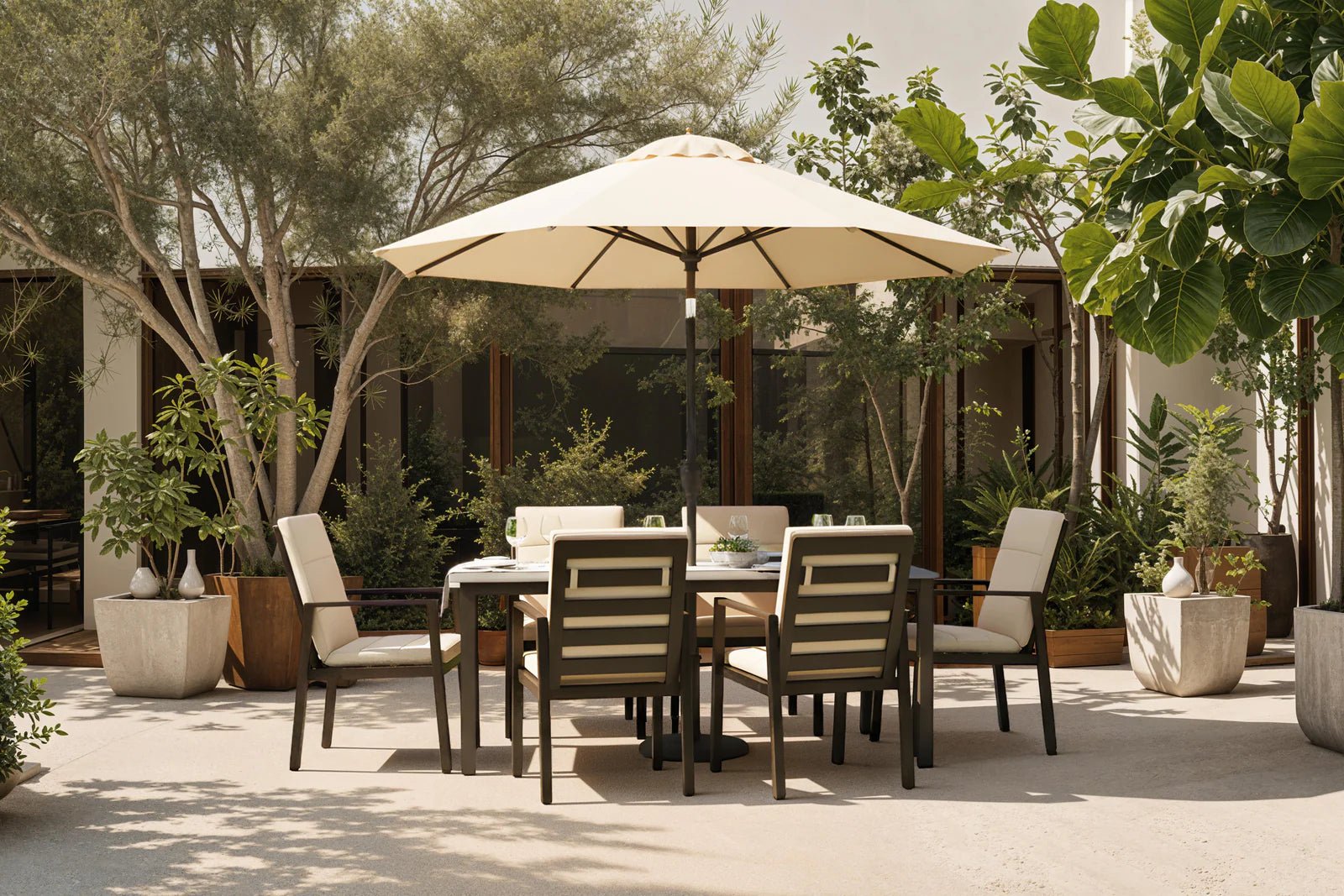 Venetia 7 Pce Table Set