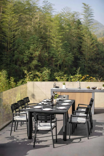 Vienna 9 Pce Extension Table Set