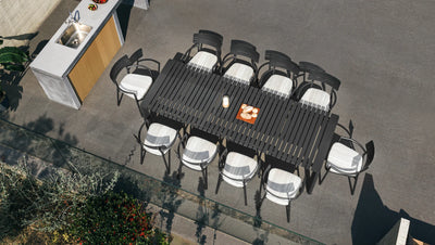 Vienna 9 Pce Extension Table Set