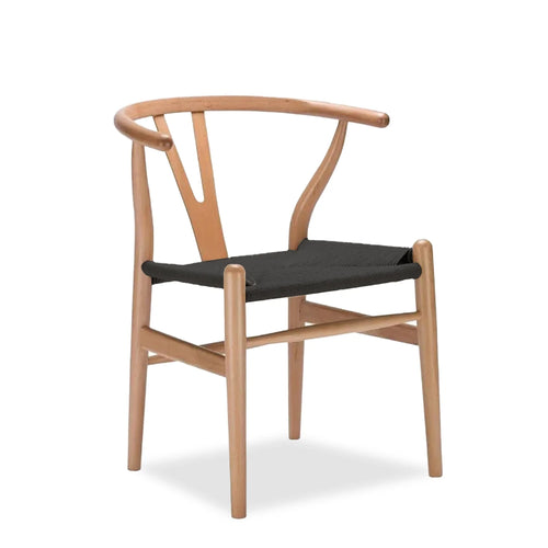Wishbone Dining Chair - Natural - Dining Chairs - - Greathouse