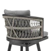 Zella Swivel Bar / Counter Stools - Outdoor Rope - - Greathouse