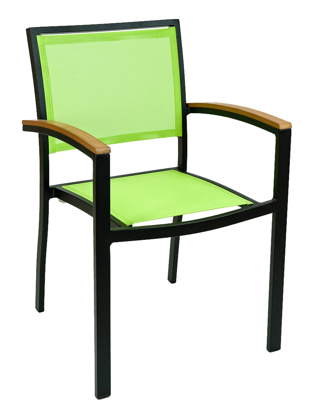 Parker FS Sling Dining Chair - Lime