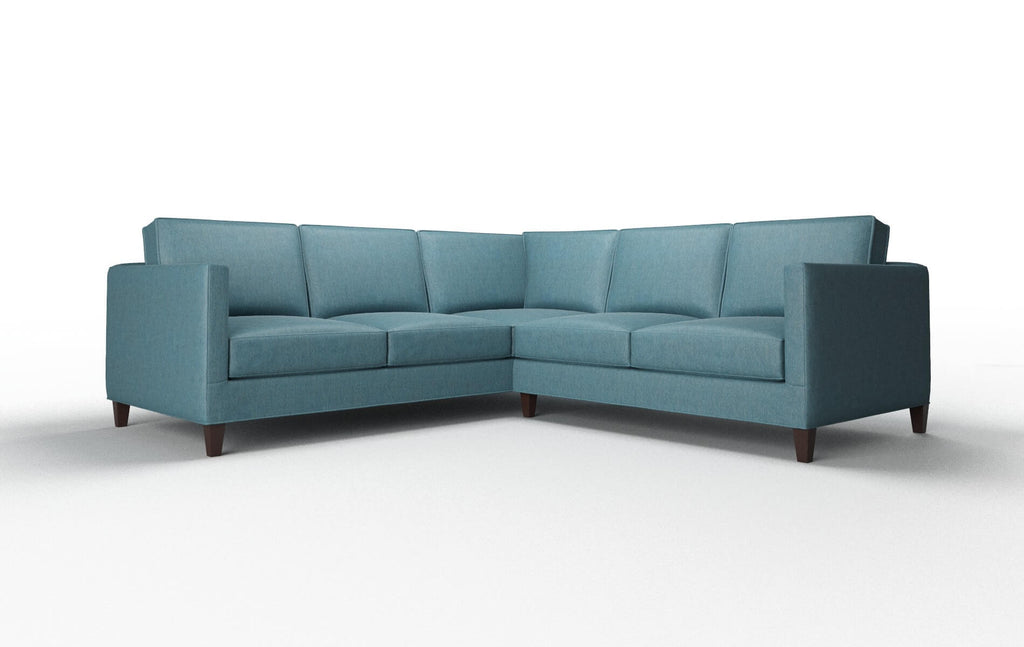 Allegro Sectional - Cosmo Teal