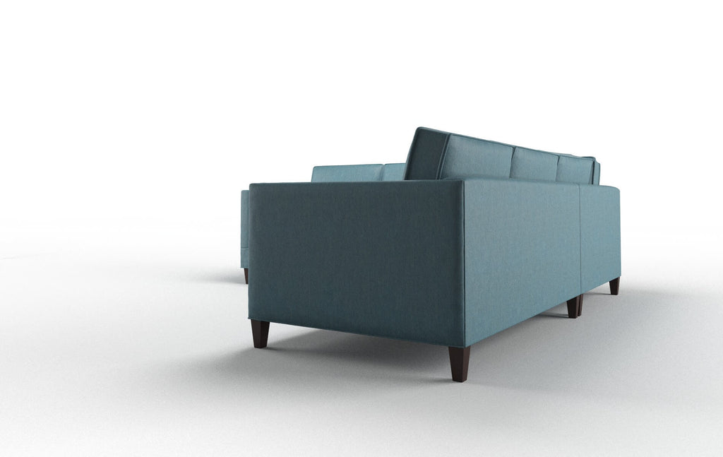 Allegro Sectional - Cosmo Teal