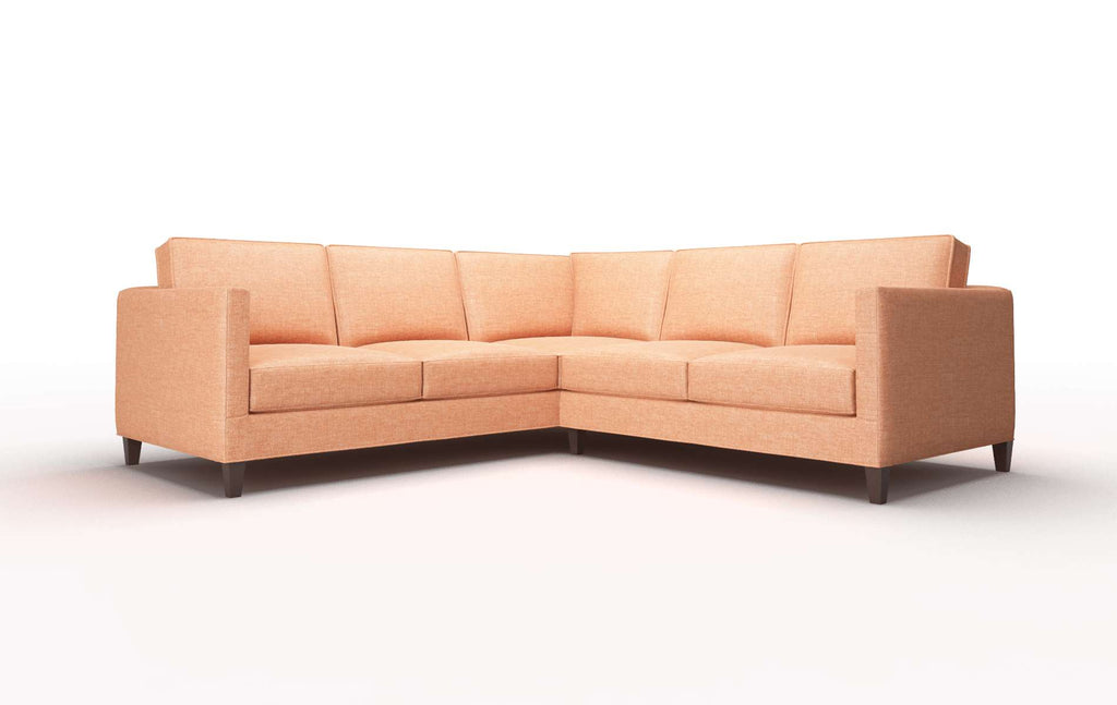 Allegro Sectional - Durham Tangerine