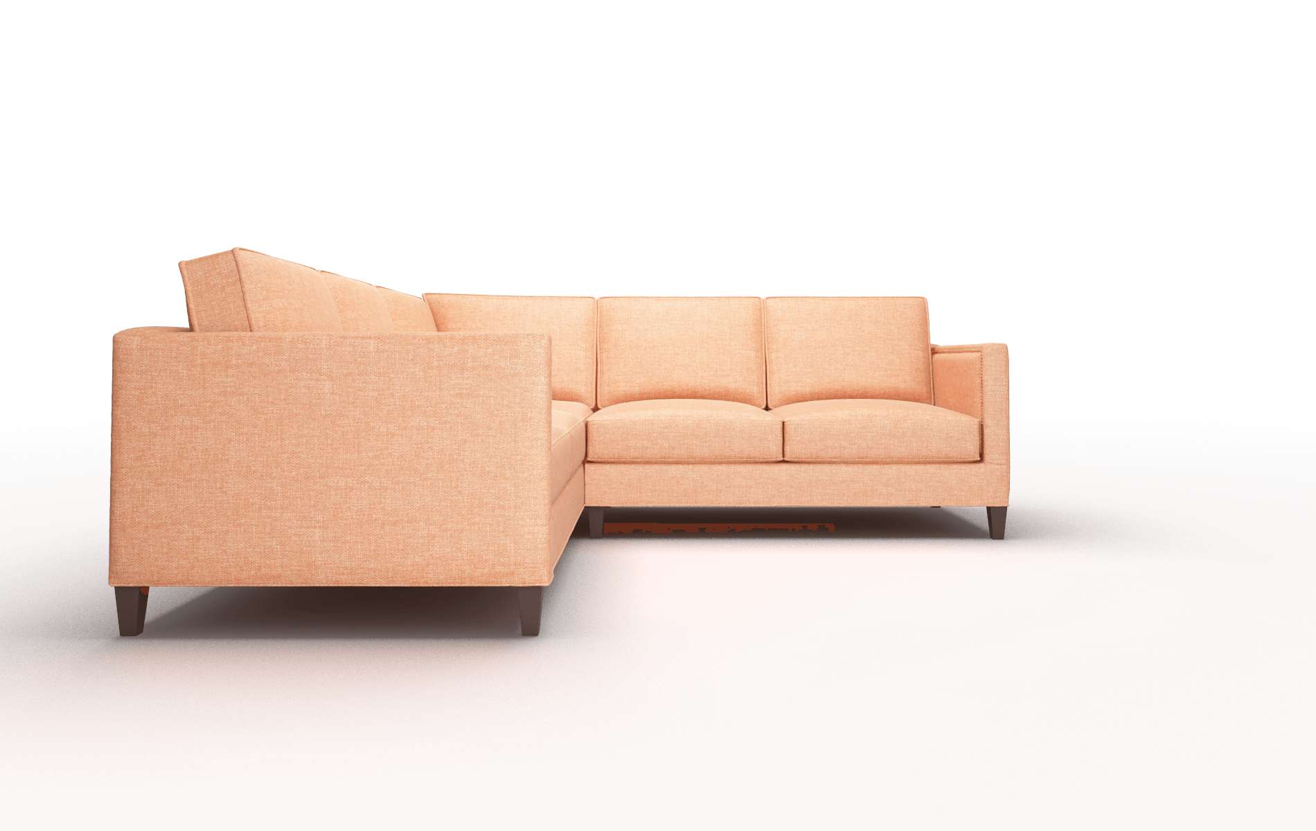 Allegro Sectional - Durham Tangerine