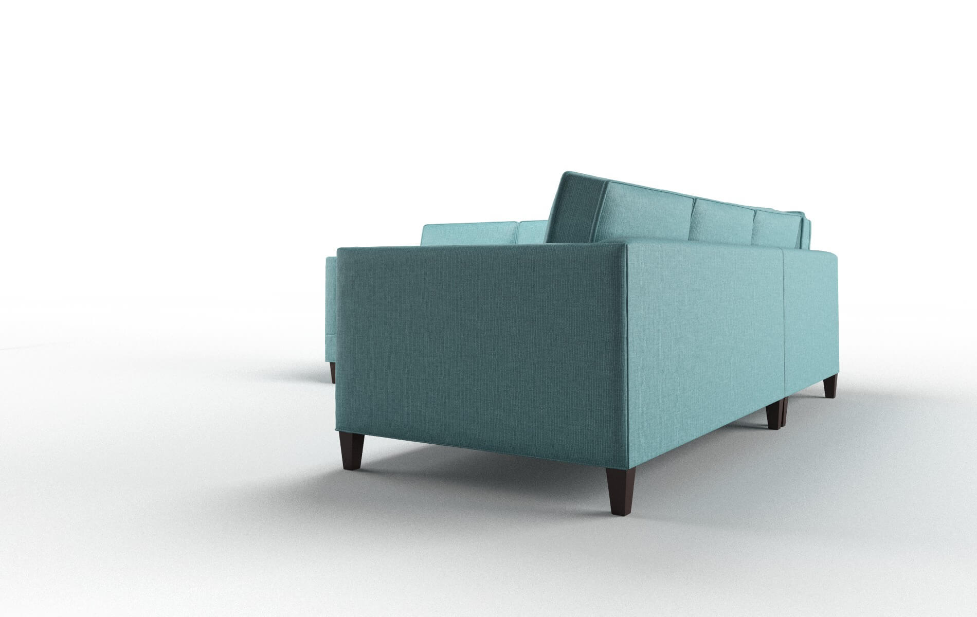 Allegro Sectional - Parker Turquoise