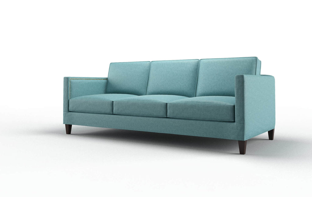 Allegro Sofa - Parker Turquoise