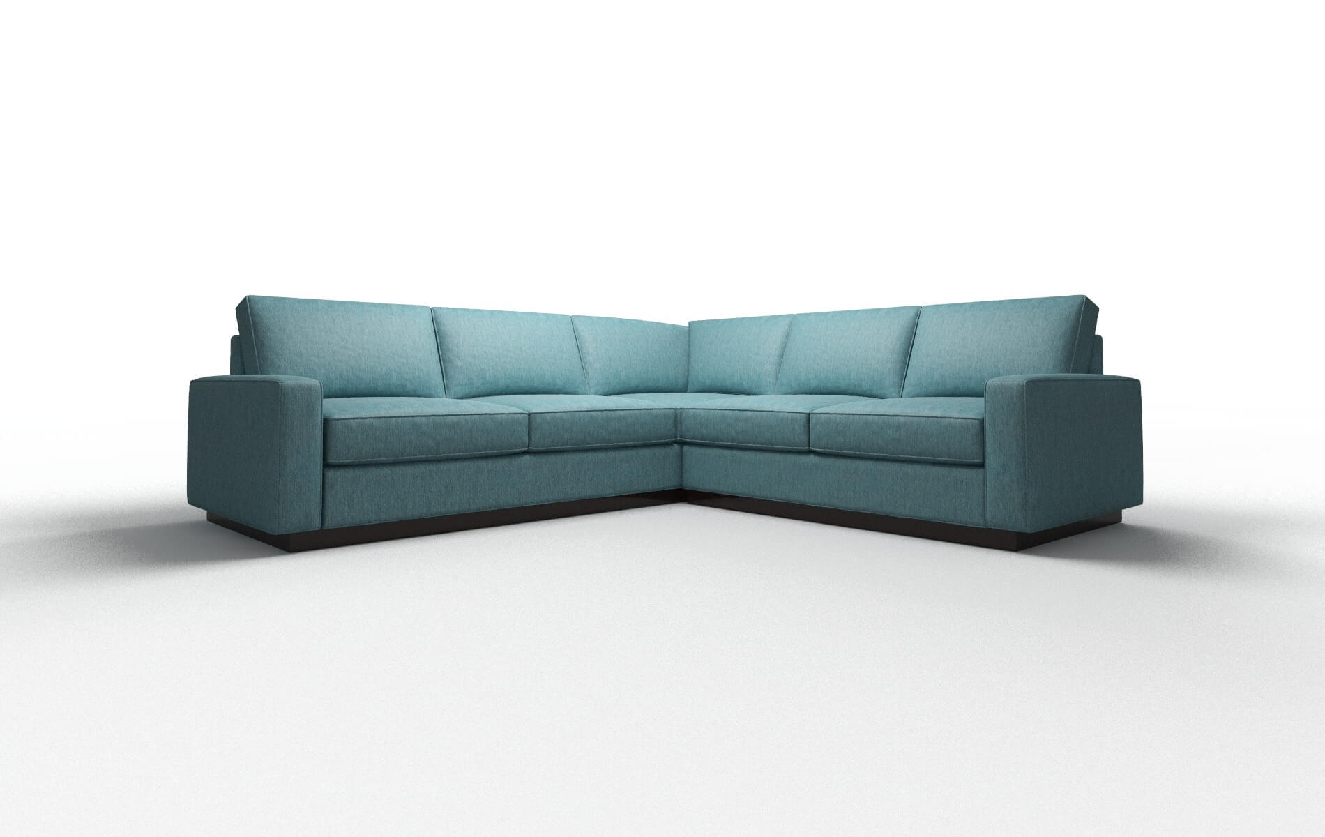 Austin Sectional - Cosmo Turquoise