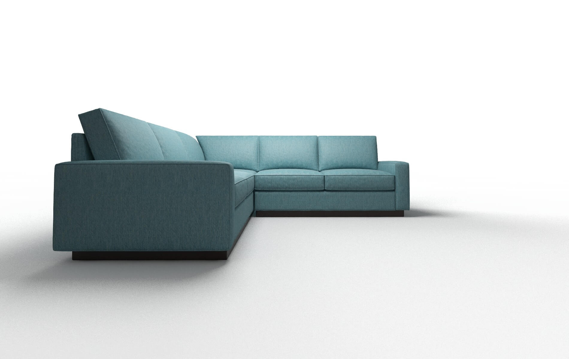 Austin Sectional - Cosmo Turquoise