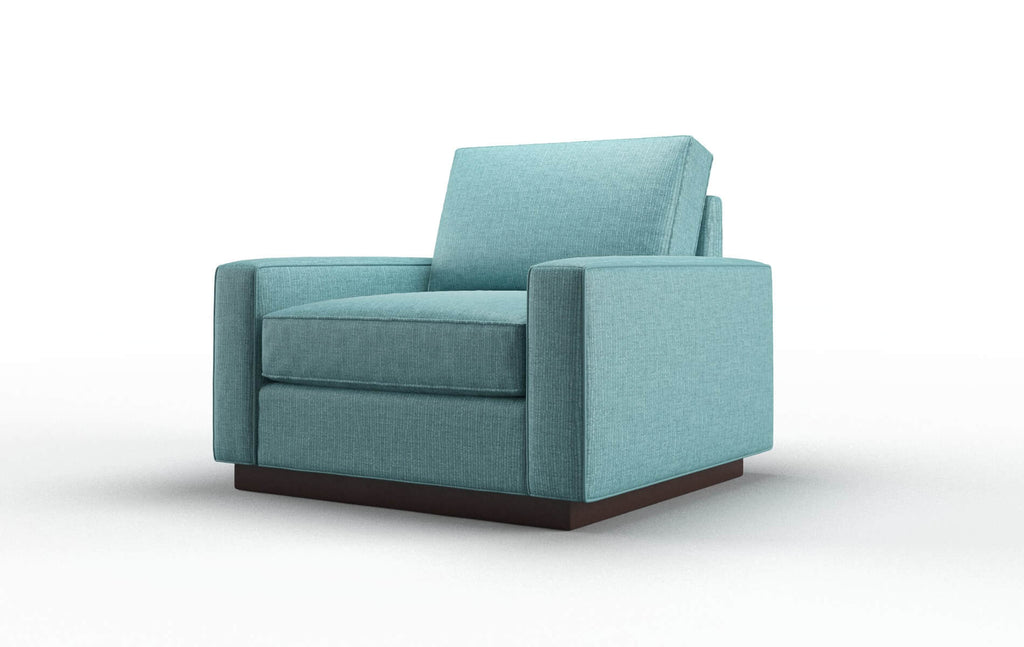 Austin Chair - Parker Turquoise