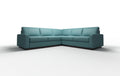 Austin Sectional - Parker Turquoise