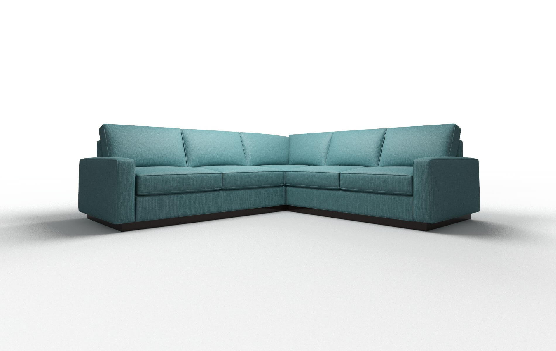 Austin Sectional - Parker Turquoise