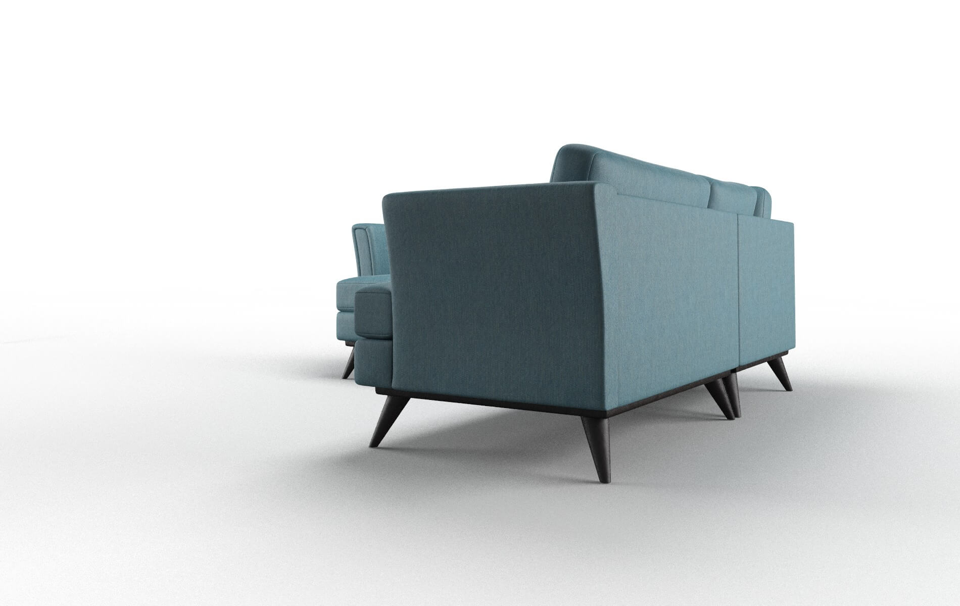 Astoria Sectional - Cosmo Teal