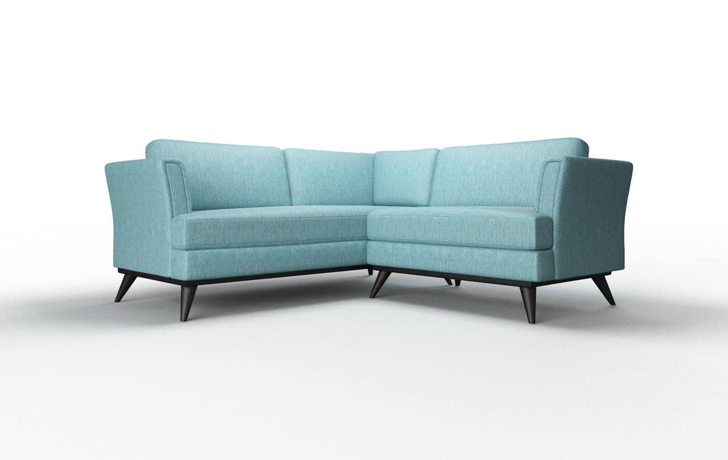 Astoria Sectional - Cosmo Turquoise