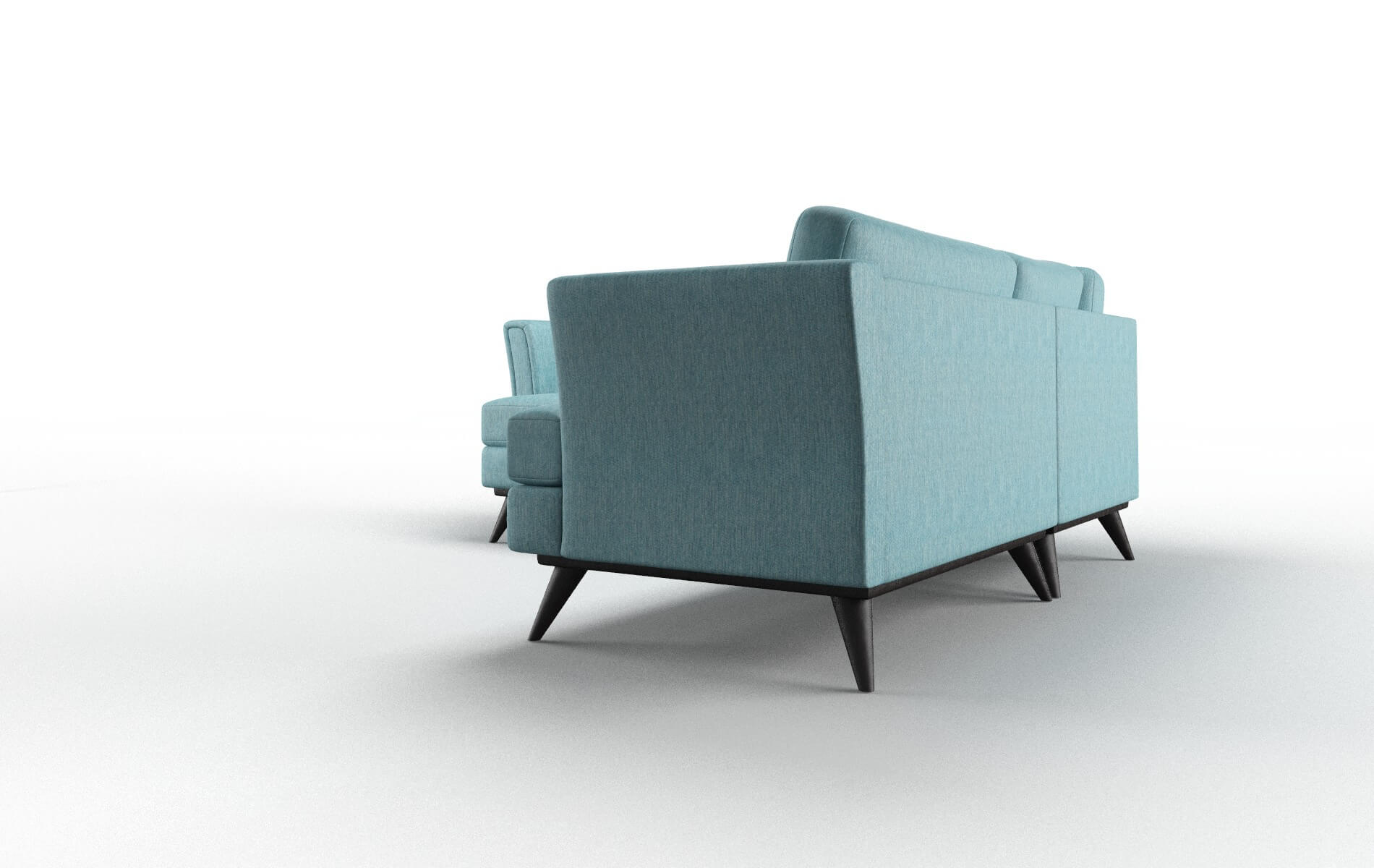 Astoria Sectional - Cosmo Turquoise