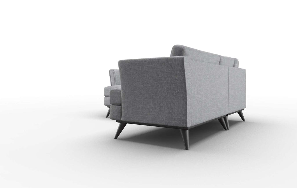 Astoria Sectional - Lana Onyx