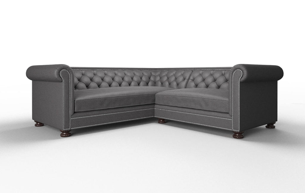 Aspen Sectional - Catalina Charcoal
