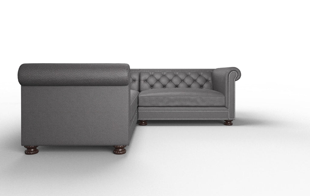 Aspen Sectional - Catalina Charcoal