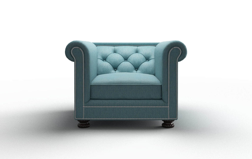 Aspen Chair - Cosmo Turquoise