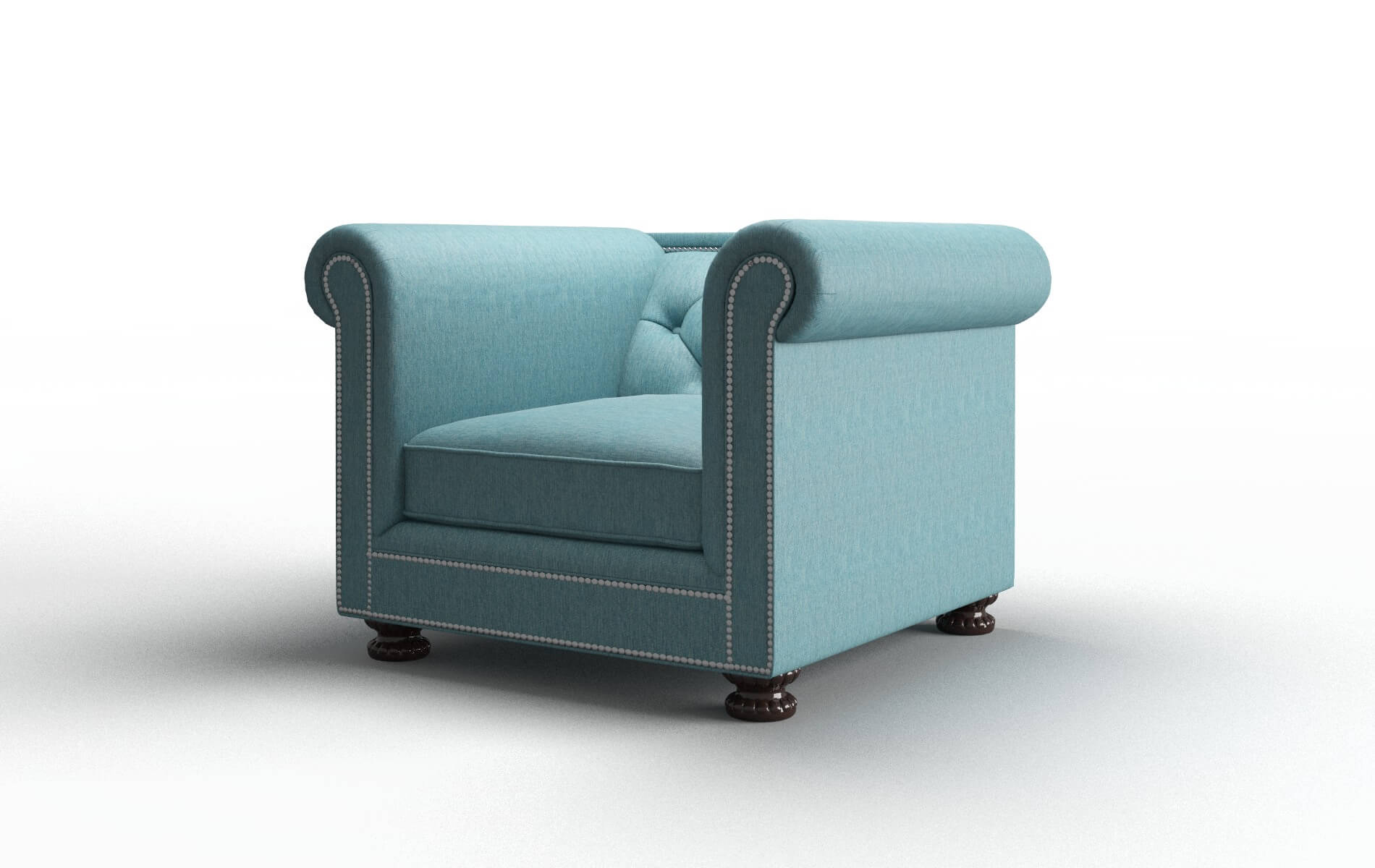 Aspen Chair - Cosmo Turquoise