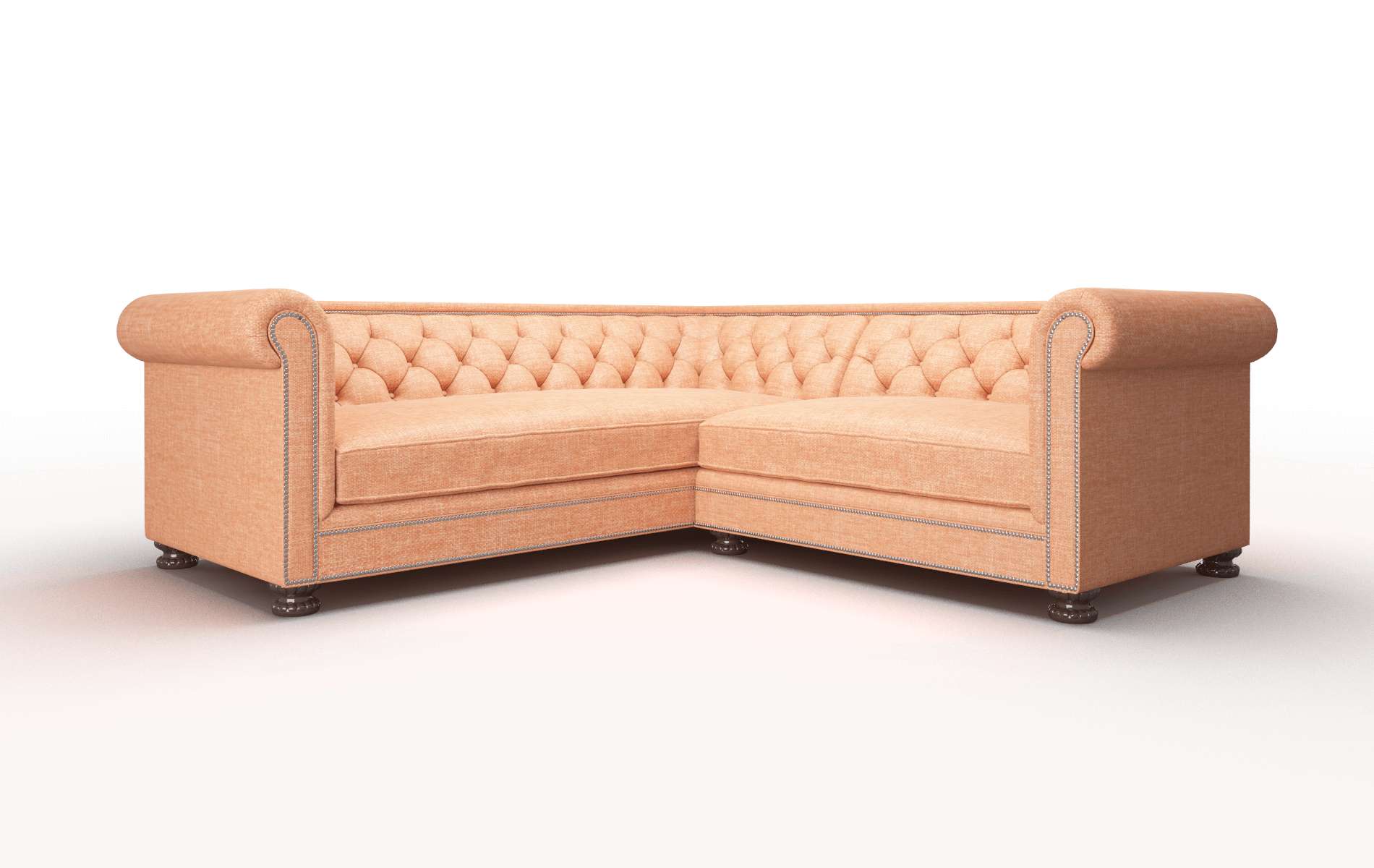 Aspen Sectional - Durham Tangerine
