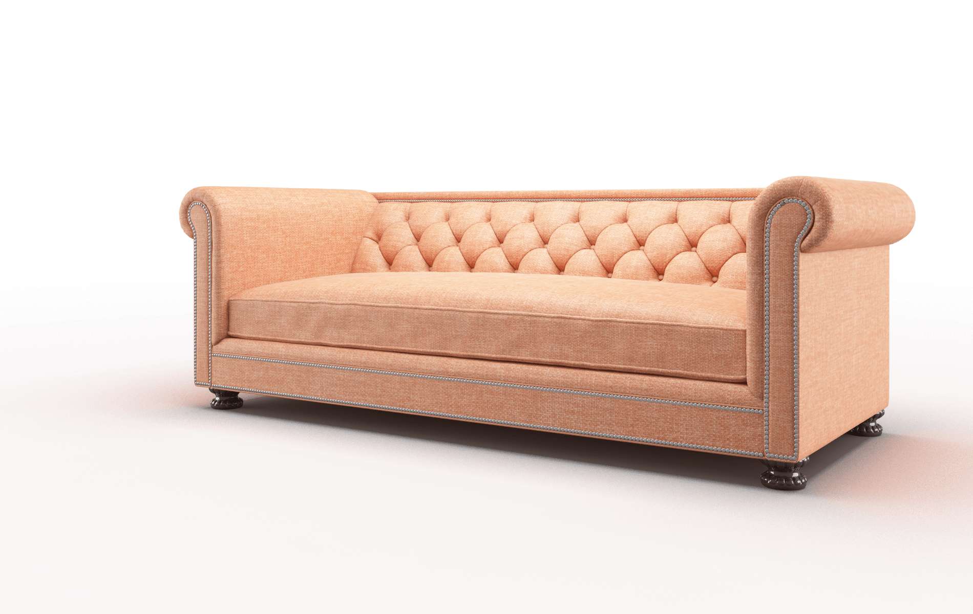 Aspen Sofa - Durham Tangerine