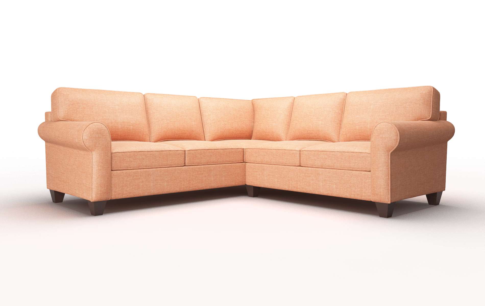 Alamo Sectional - Hepburn Appricot - Sectional - - Greathouse