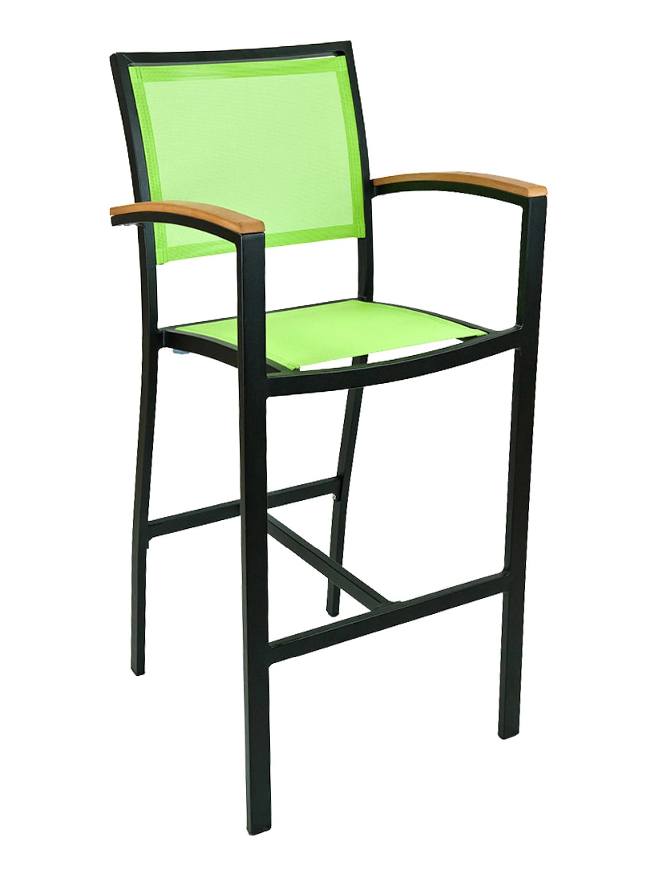 Parker FS Sling Bar Stool - Lime