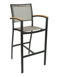 Parker FS Sling Bar Stool - Mocha