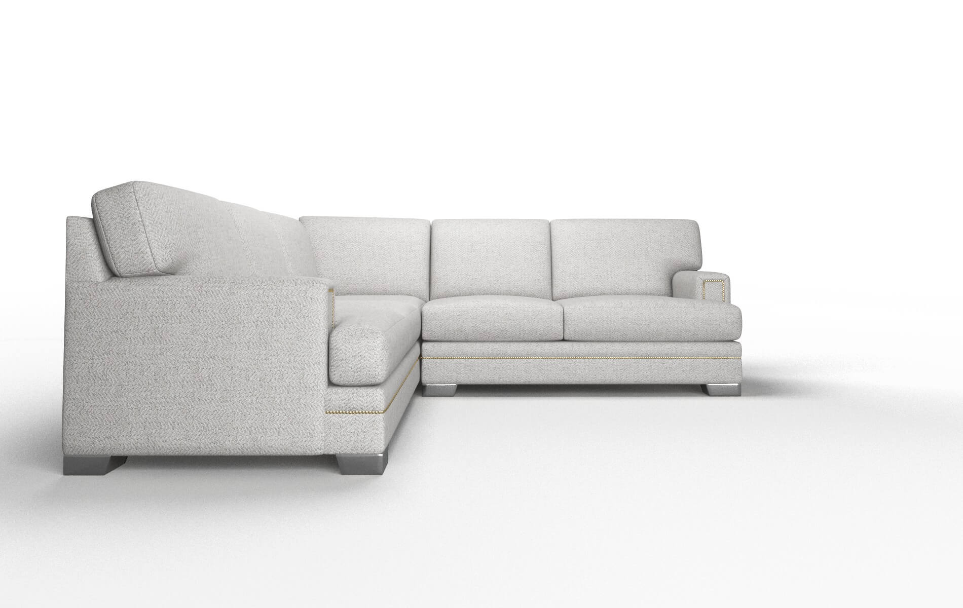 Brentwood Sectional - Catalina Silver