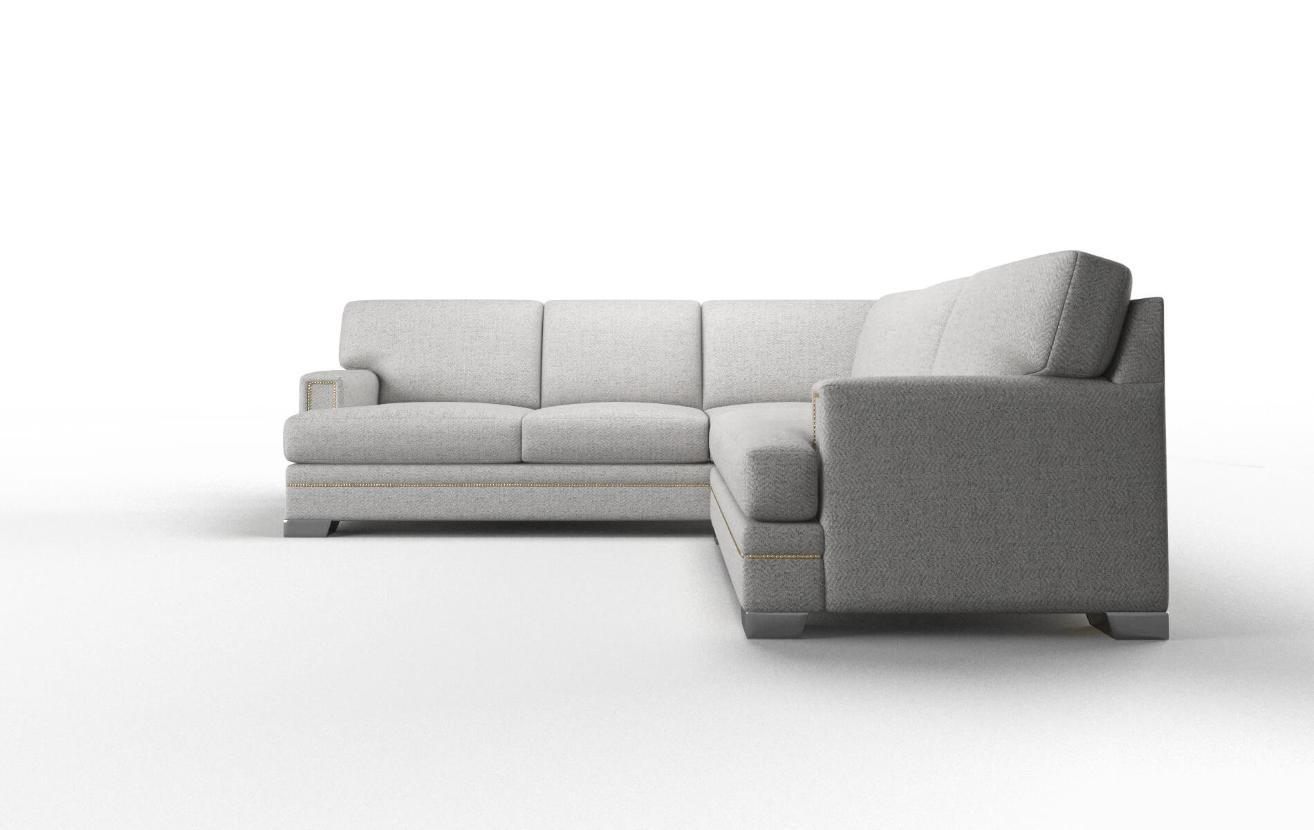 Brentwood Sectional - Catalina Silver