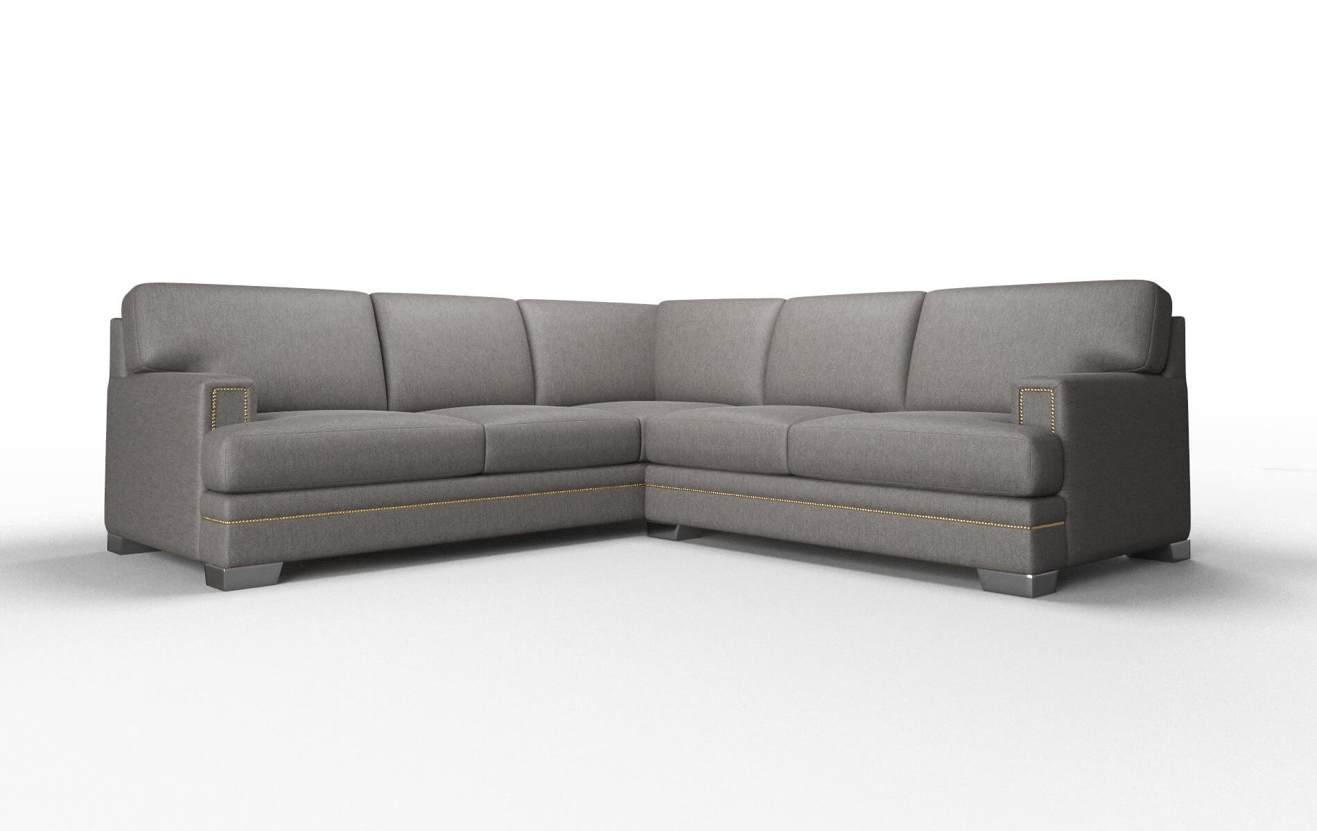 Brentwood Sectional - Cosmo Charcoal