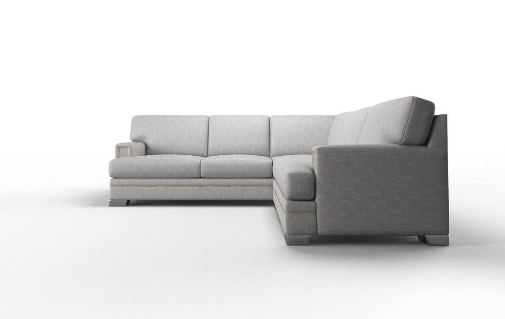 Brentwood Sectional - Cosmo Steel