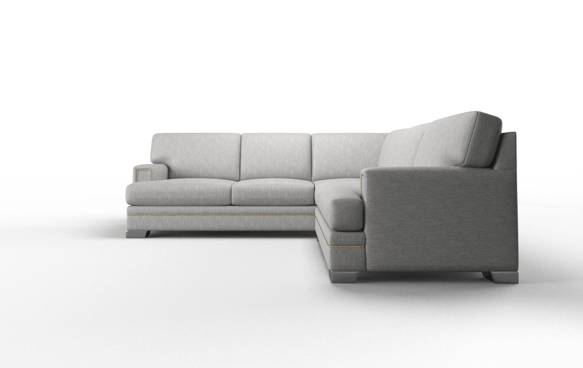 Brentwood Sectional - Cosmo Steel