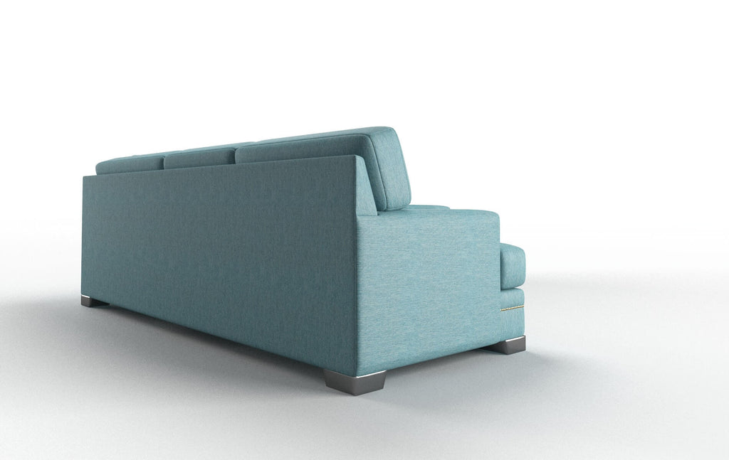 Brentwood Sectional - Cosmo Turquoise
