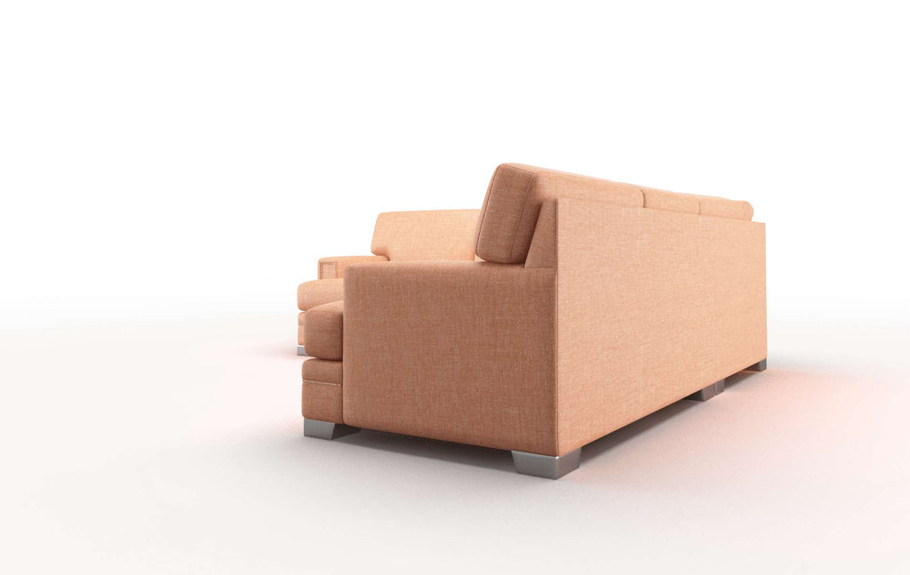 Brentwood Sectional - Durham Tangerine