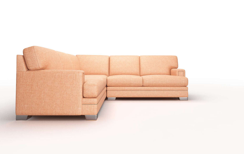 Brentwood Sectional - Hepburn Appricot