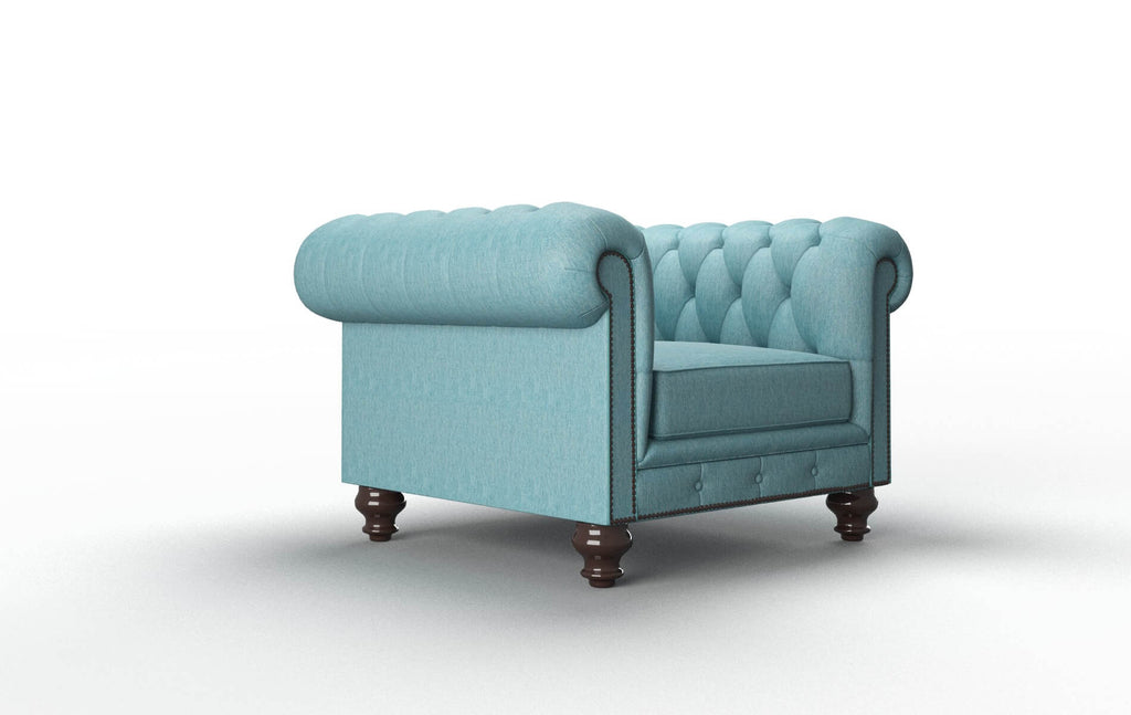 Baltimore Chair - Cosmo Turquoise