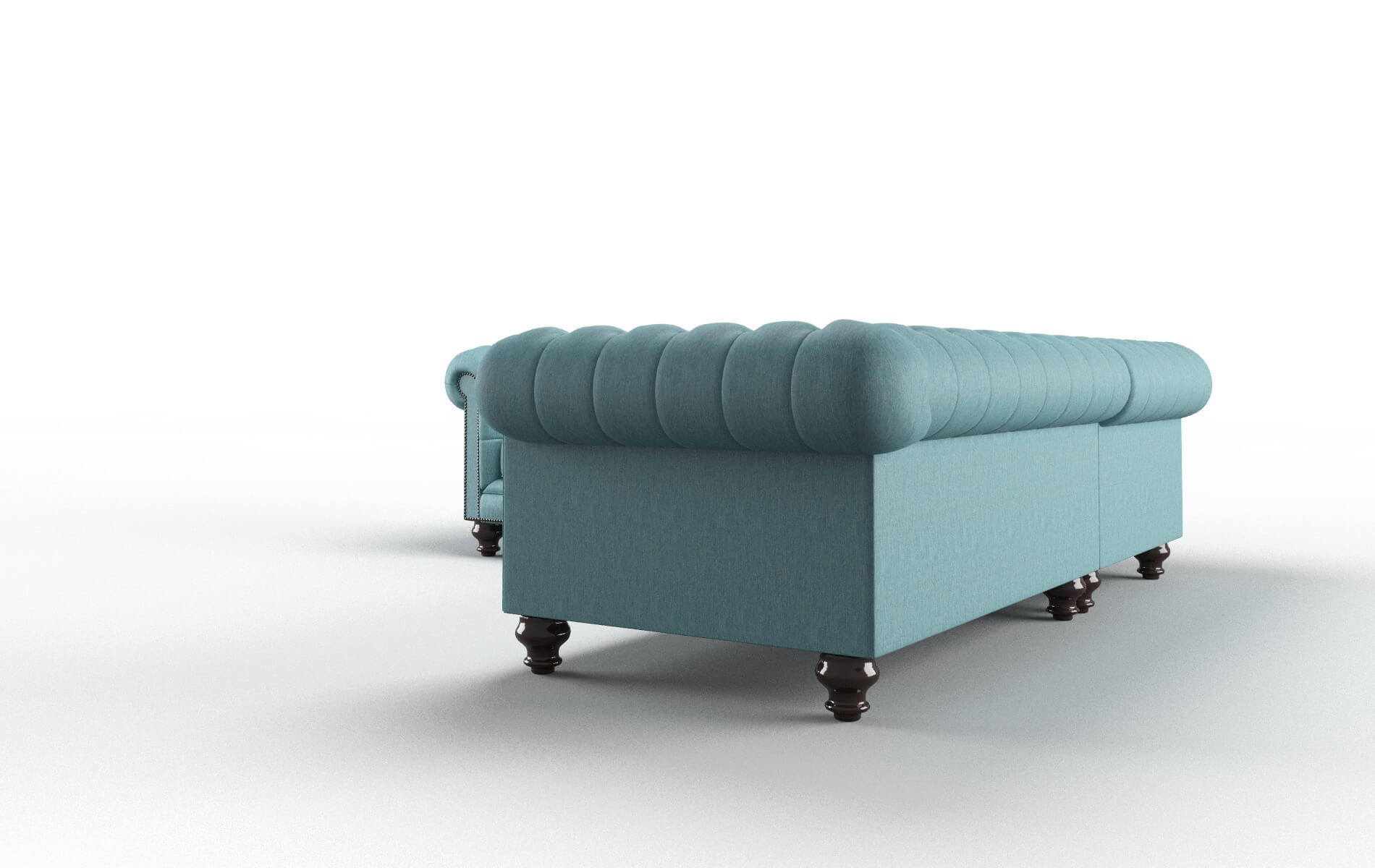 Baltimore Sectional - Cosmo Turquoise