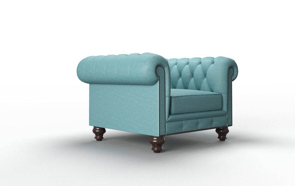 Baltimore Chair - Parker Turquoise
