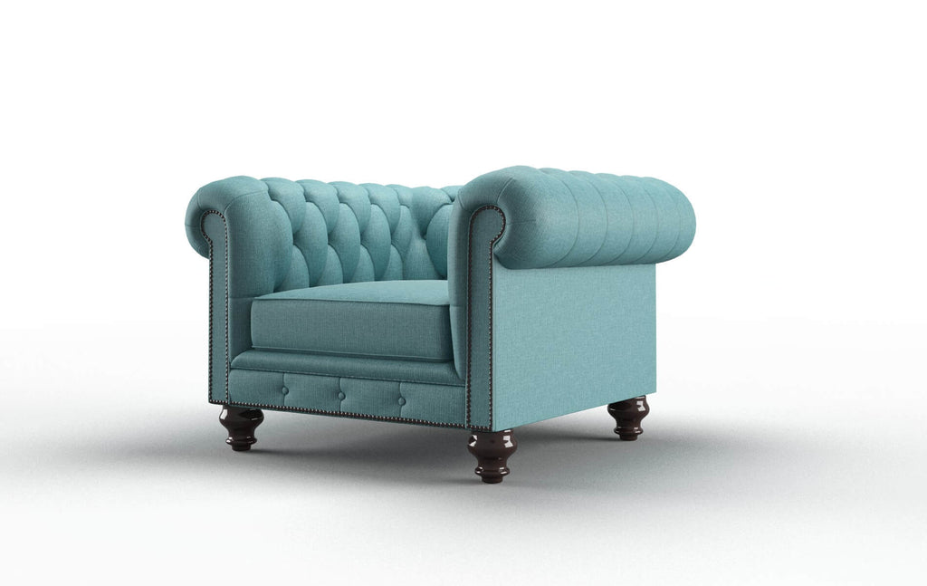 Baltimore Chair - Parker Turquoise