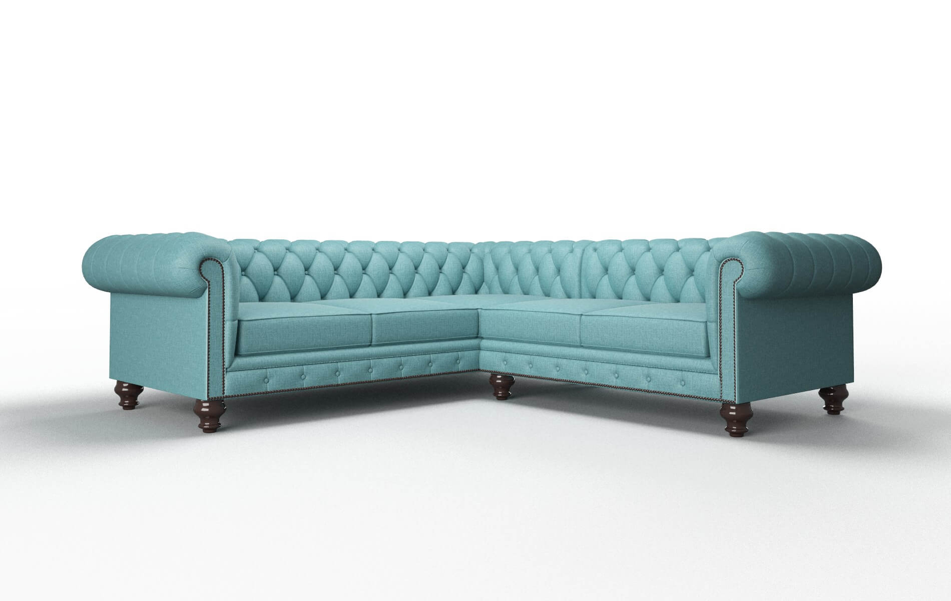 Baltimore Sectional - Parker Turquoise